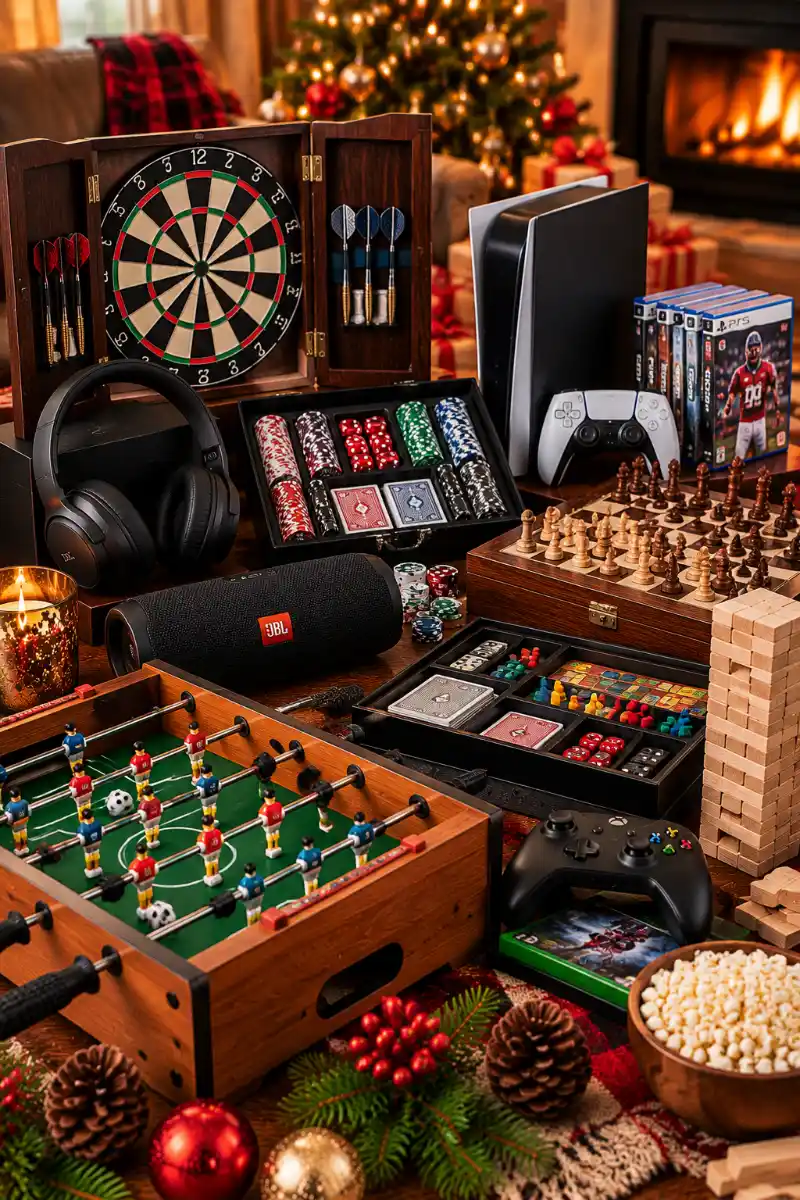 Game Room Entertainment and Loungewear Essentials Set