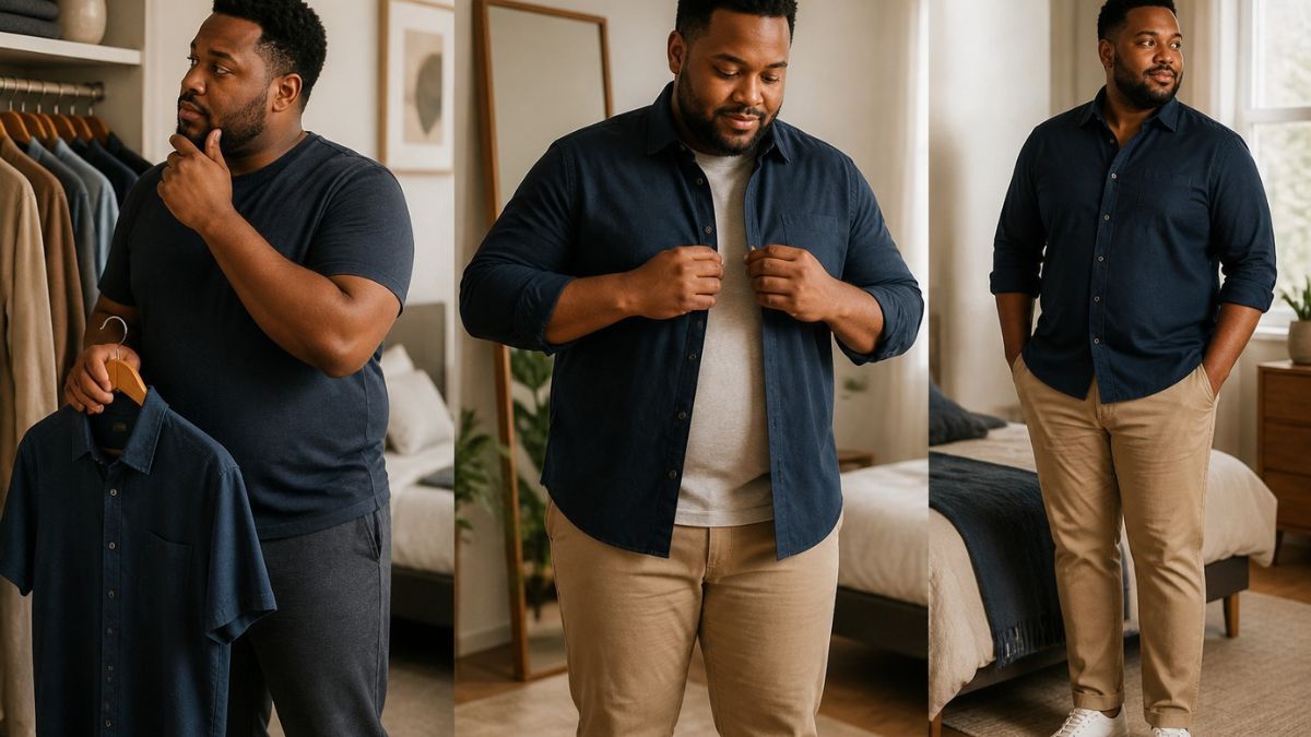 Getting Dressed Without the 7 AM Fit Panic — The 3-Check System for Plus-Size Dressing