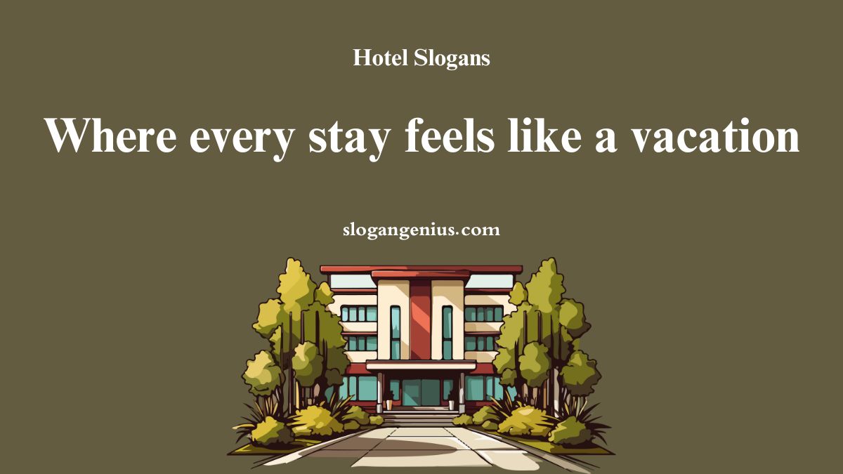 Good Hotel Slogan Ideas