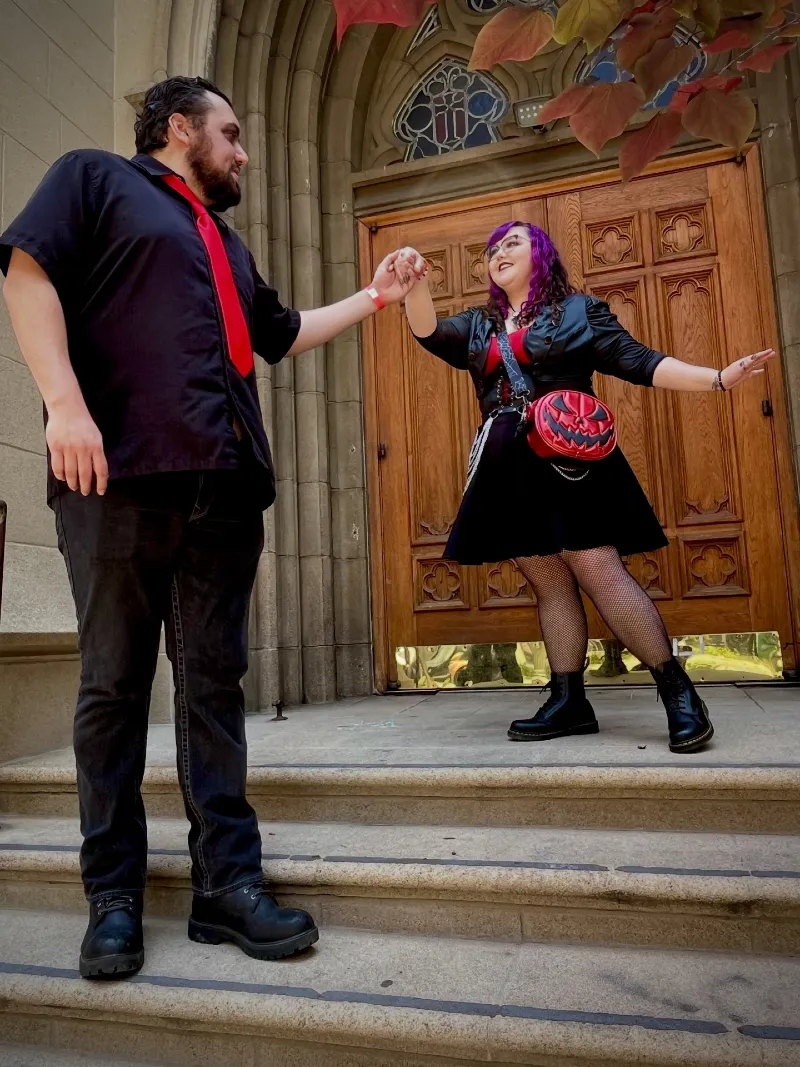 Goth Vampire Couples Costume