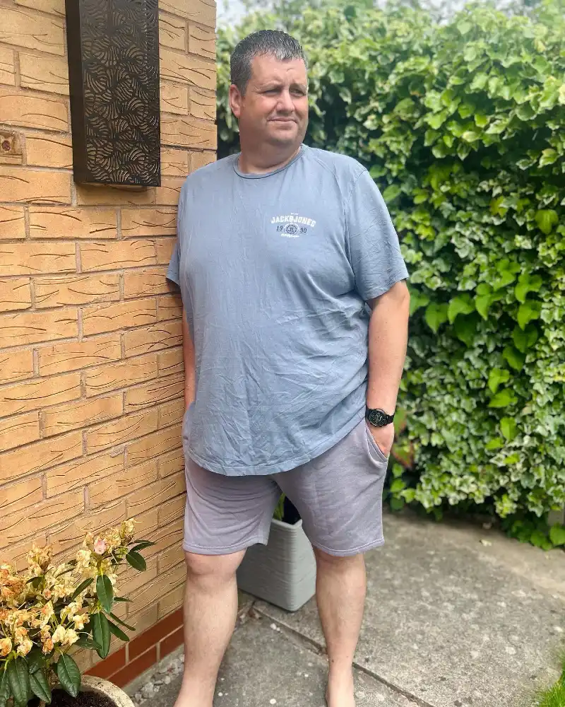 Graphic T-Shirt and Casual Shorts