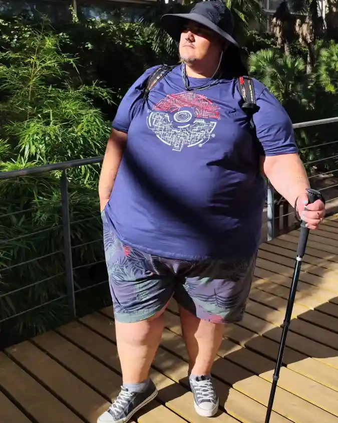 Graphic T-Shirt and Tropical Shorts