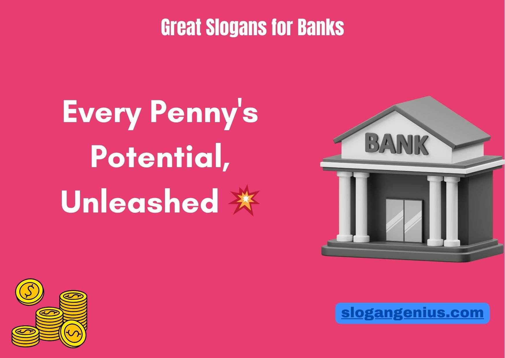 Great Slogans for Banks
