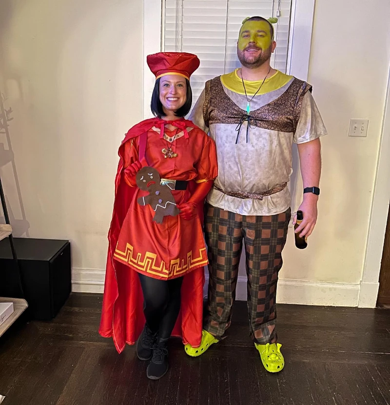 Green Ogre and Medieval Princess Couples