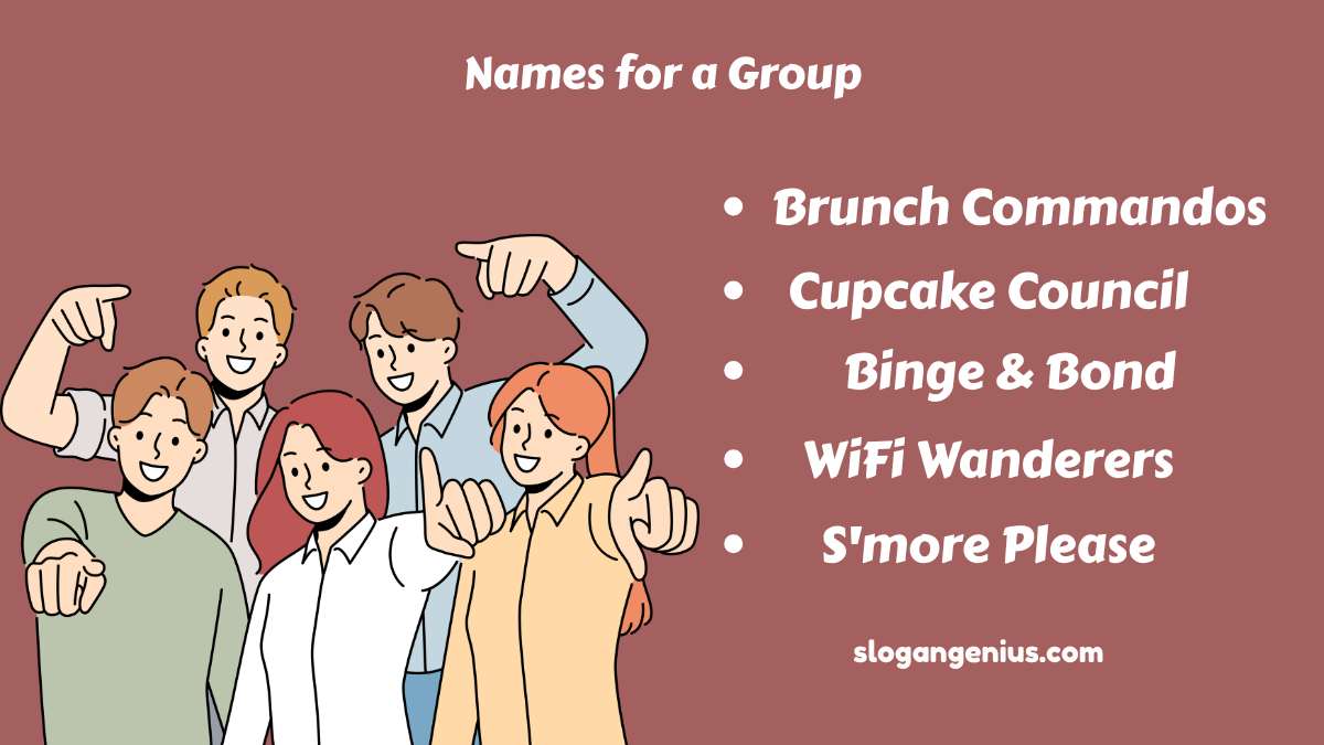 Group Names for Friends