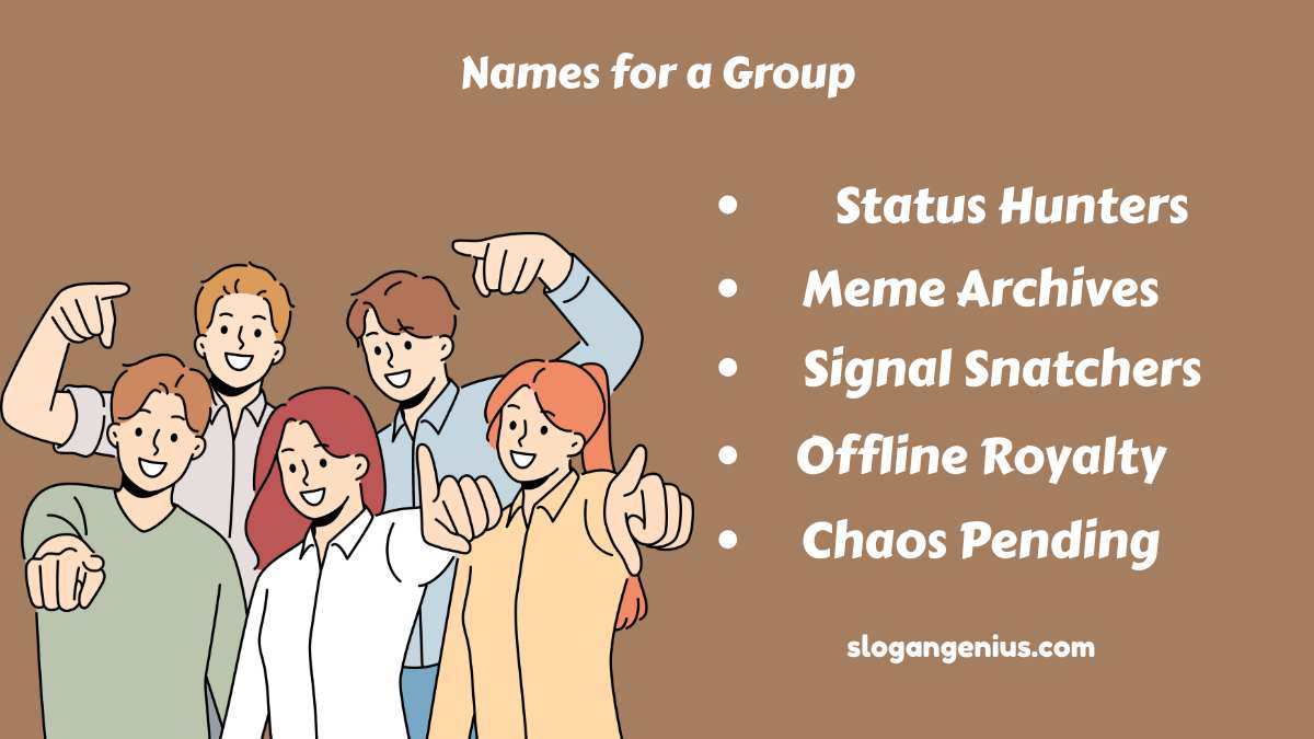 Group Names for WhatsApp