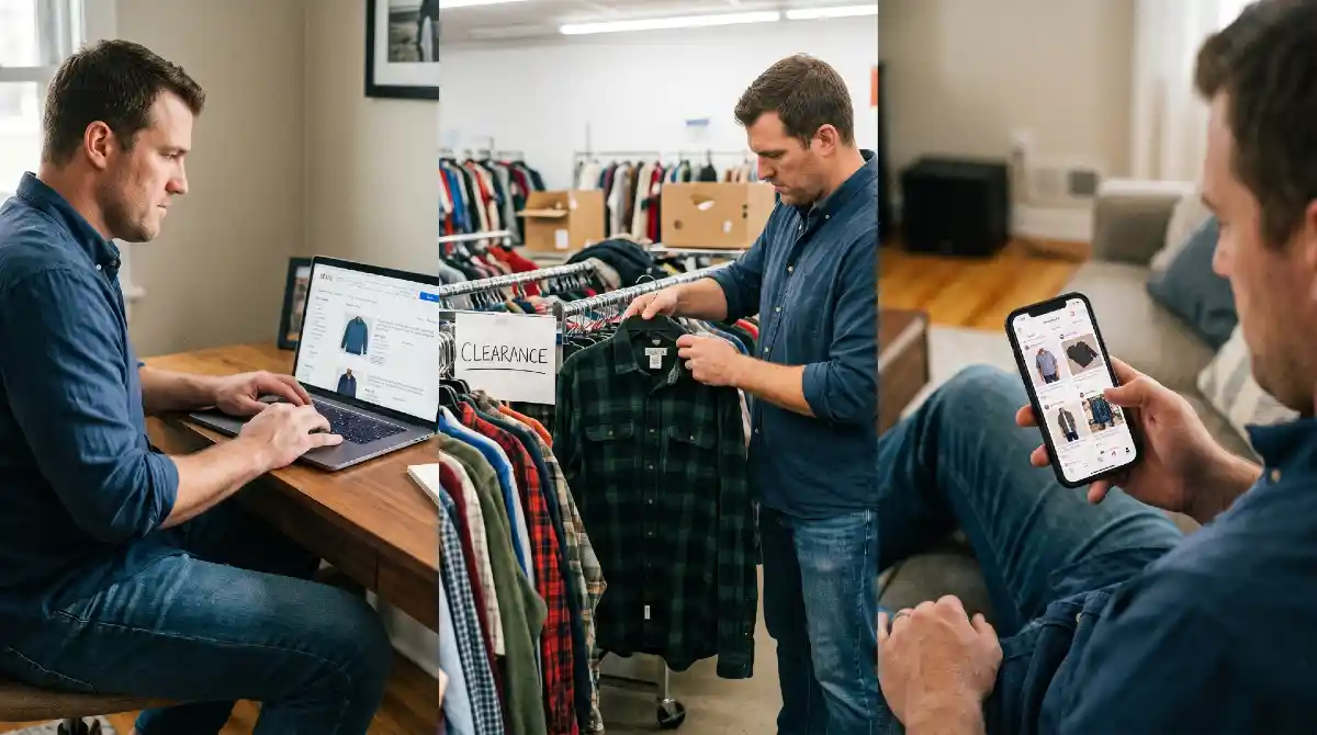 Hacking the Sizing Filters Sourcing Big & Tall on eBay, Poshmark, and Clearance Racks