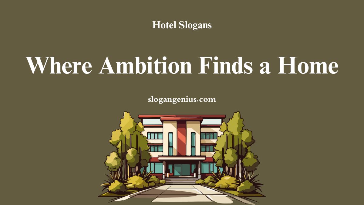 Hotel Slogans for Business