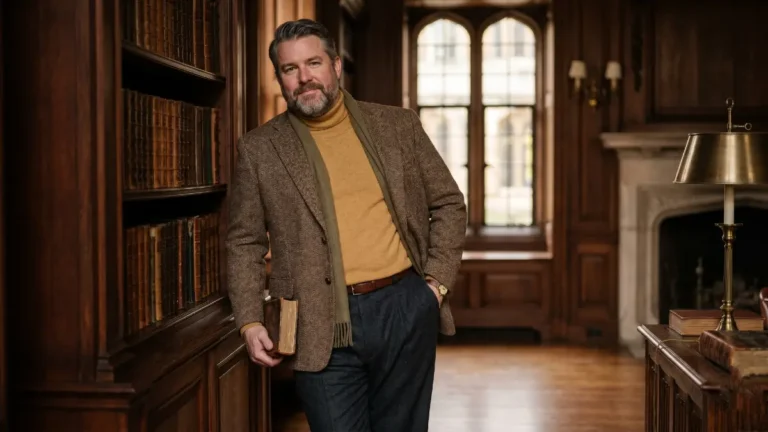 How Plus Size Men Can Pull Off the Old Money Aesthetic (Without the Old Money Budget)