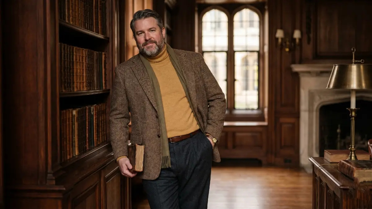 How Plus Size Men Can Pull Off the Old Money Aesthetic (Without the Old Money Budget)