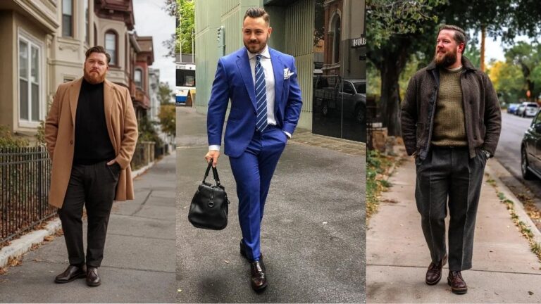 How Plus Size Men With Skinny Legs Should Dress (Pant and Shoe Rules)