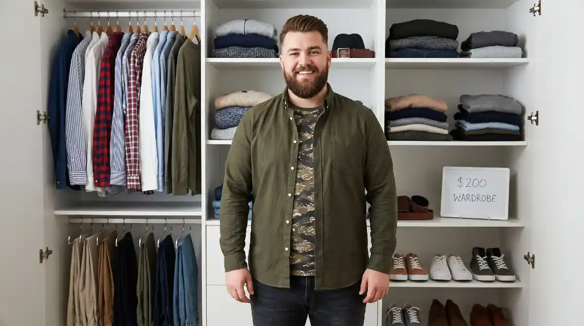How to Build a Stylish Wardrobe as a Plus Size Man for Under $200
