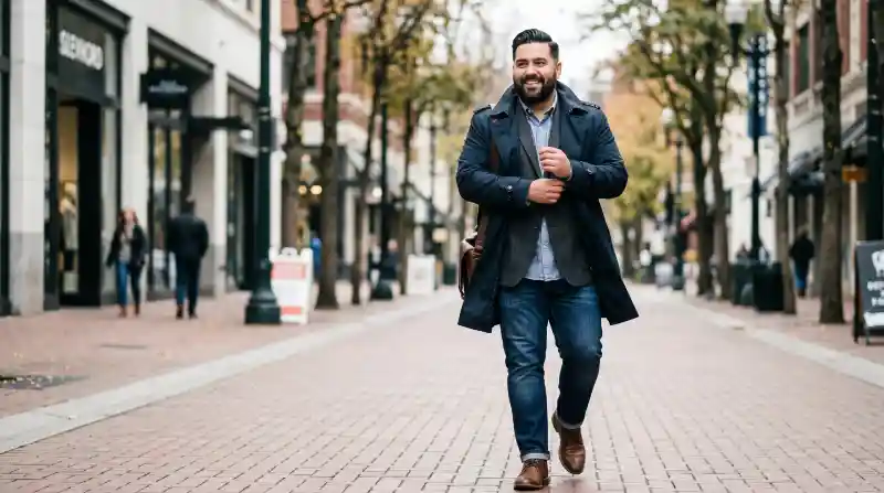 How to Dress for Real Confidence as a Plus Size Man