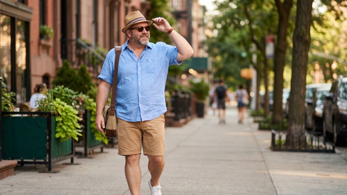 How to Stay Stylish as a Plus Size Man in Hot Weather (Without Sweating Through Everything)