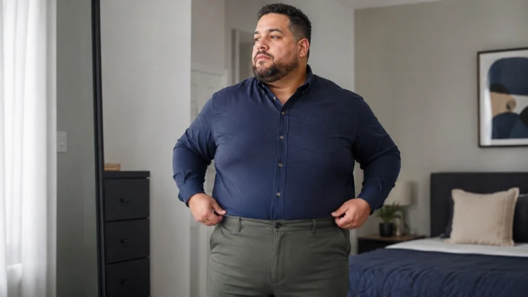 How to Stop Your Shirts Riding Up as a Plus Size Man (Real Fix)