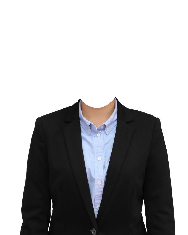 How to Use a Blazer or Jacket to Add Visual Neck Length Instantly