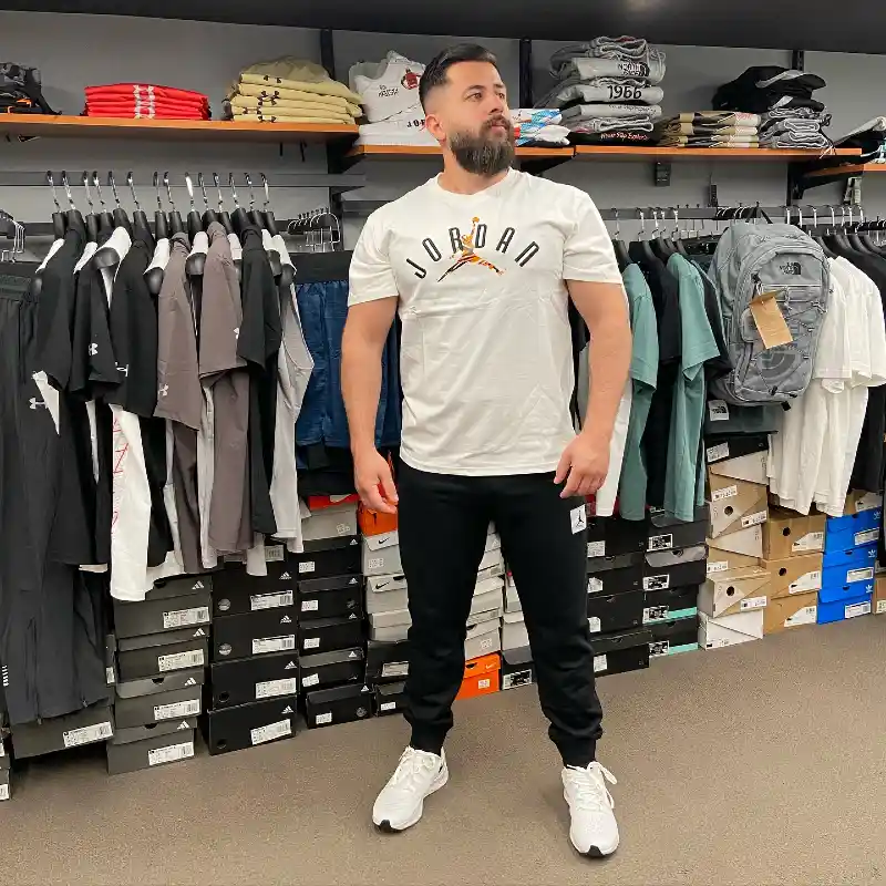 Iconic Graphic Tee and Jogger Set