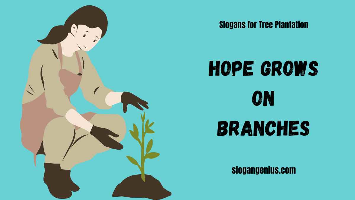 Inspirational Slogans for Tree Plantation