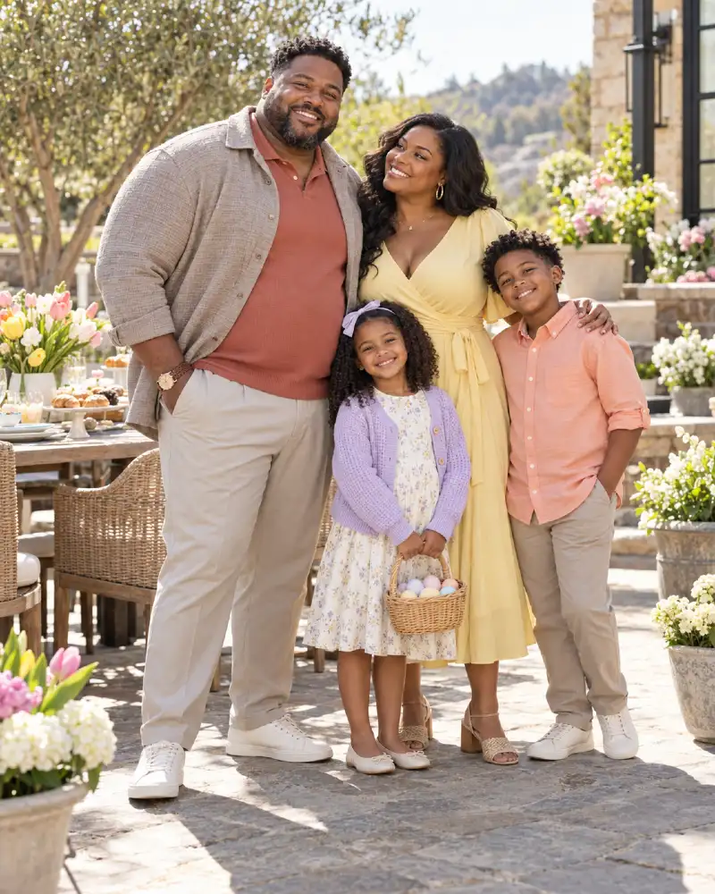 Layer Warm Earth Tones for a Relaxed Outdoor Portrait
