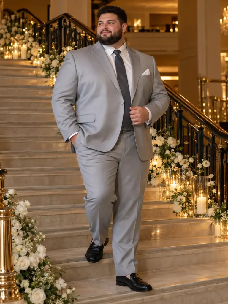 Light Grey Tailoring For Daytime Proms
