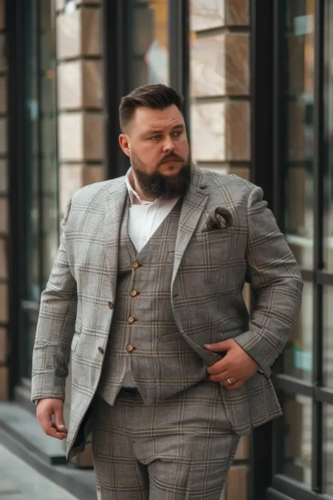 Light Grey Windowpane Plaid Texture