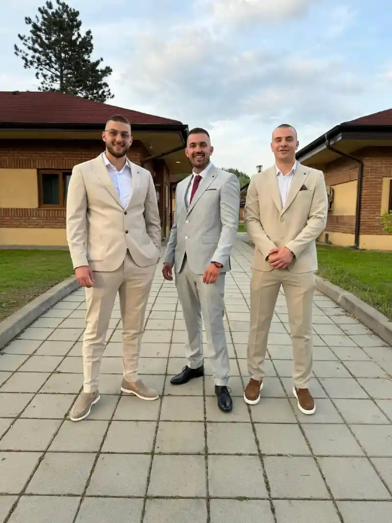 Light Neutral Tailored Suit