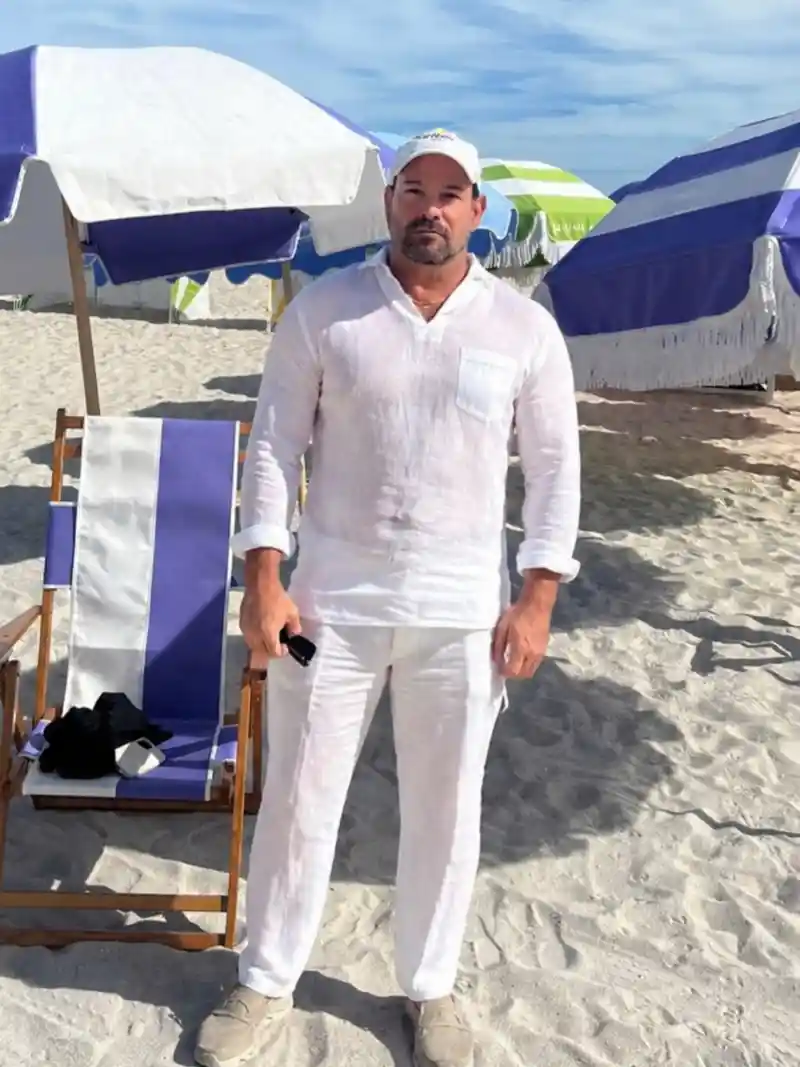 Lightweight All-White Linen Set