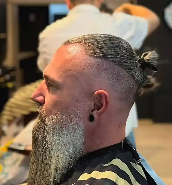 Man Bun with Undercut
