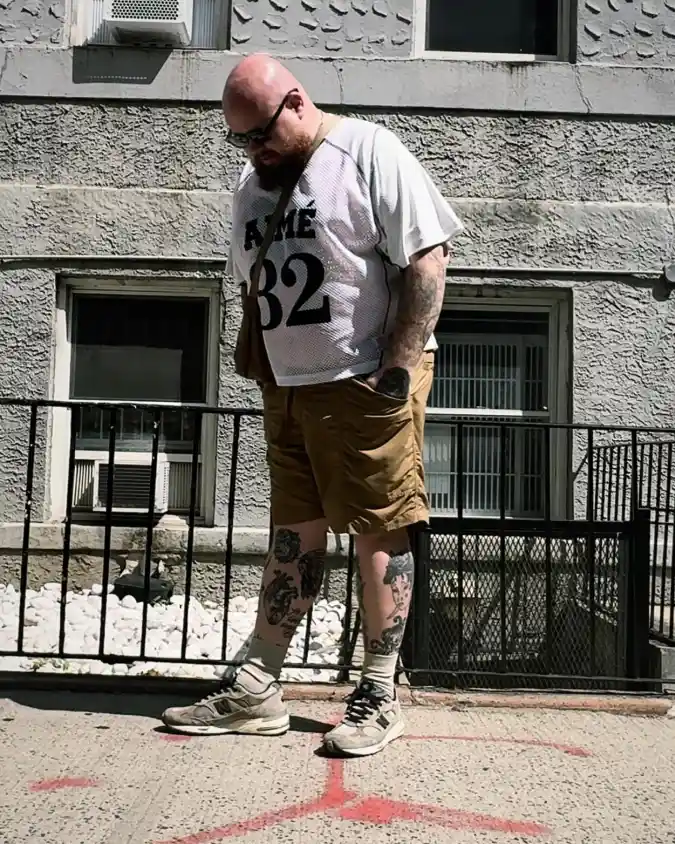 Mesh Jersey and Utility Shorts