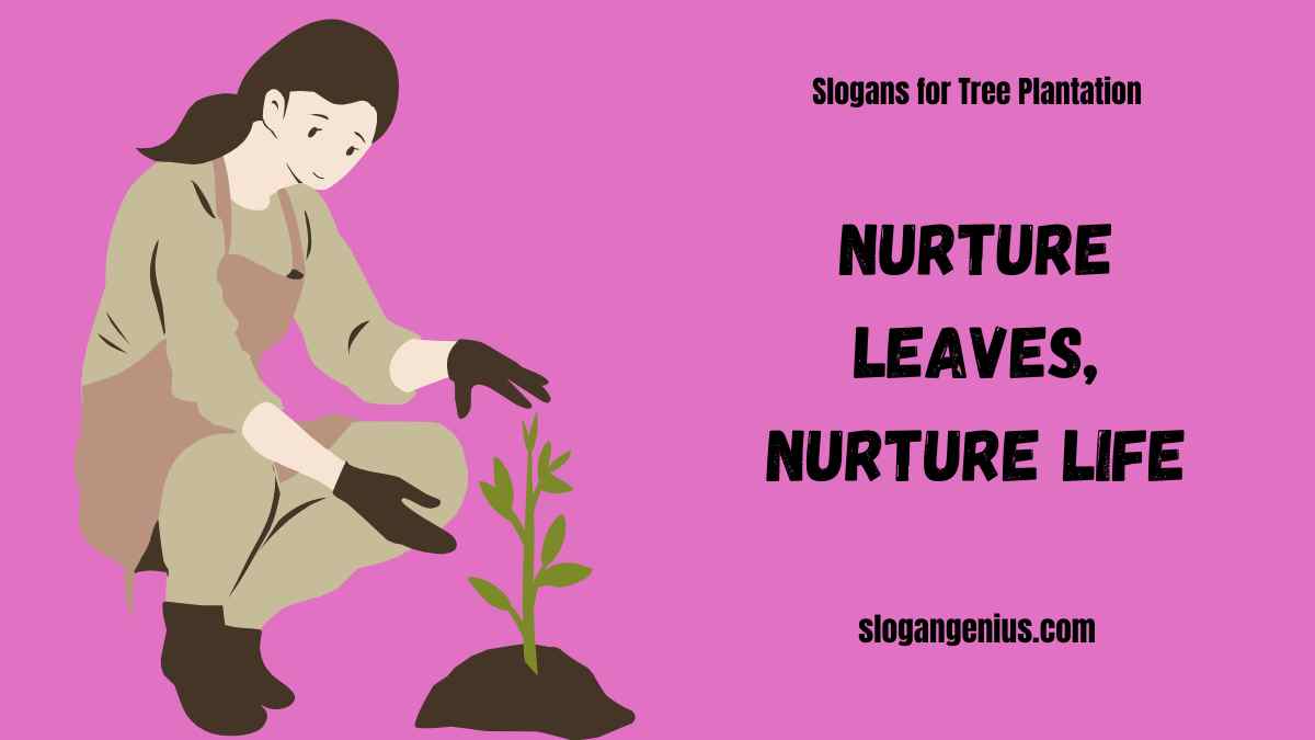 Message for Tree Plantation