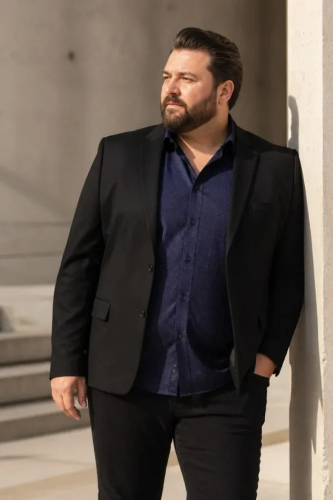 Midnight Blue and Structured Black