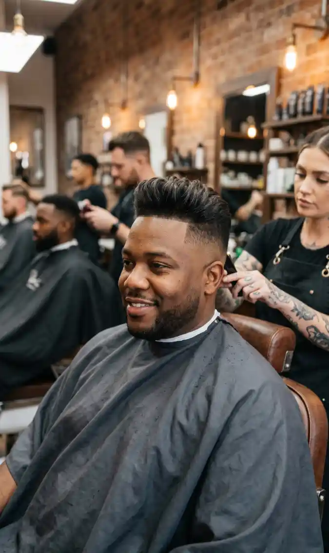 Modern Pompadour Fade
