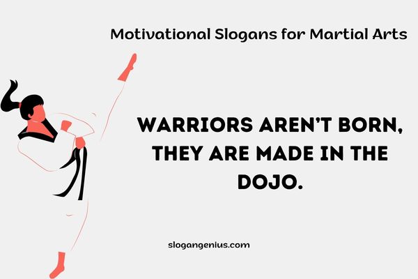 Motivational Slogans for Martial Arts