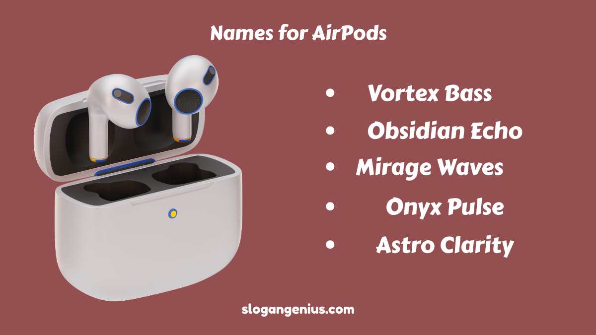 Names for AirPods Pro