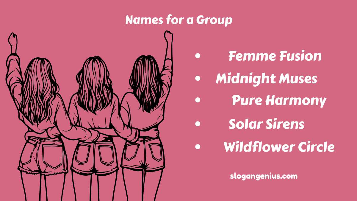 Names for a Group of Girls