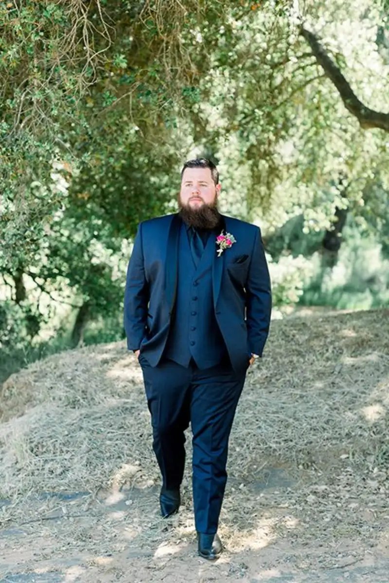 Navy Blue Tuxedo