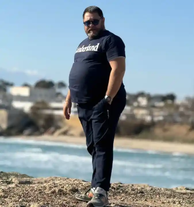 Navy T-Shirt and Matching Track Pants