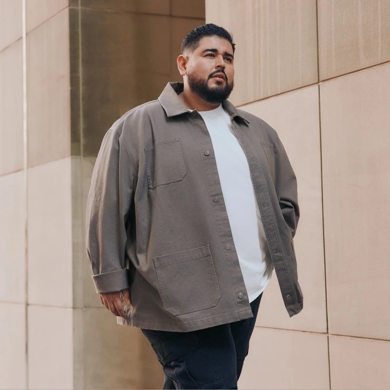 Neutral Overshirts and Dark Utility Bases