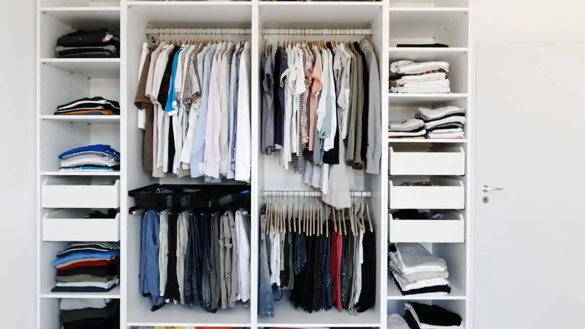 Organized Capsule Closet