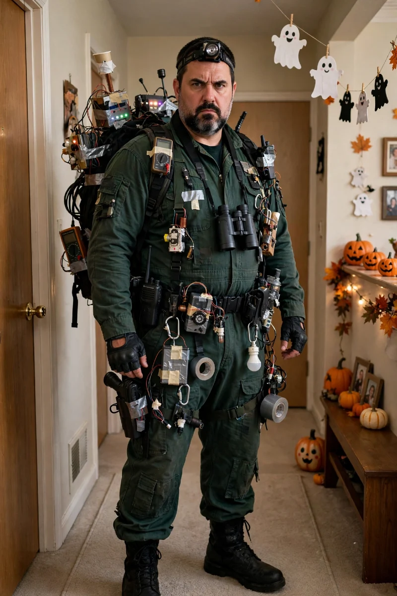 Overprepared Ghost Hunter Costume
