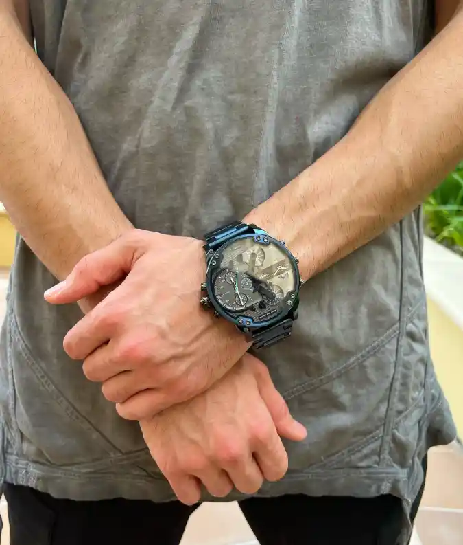 Oversized Diesel Chronograph