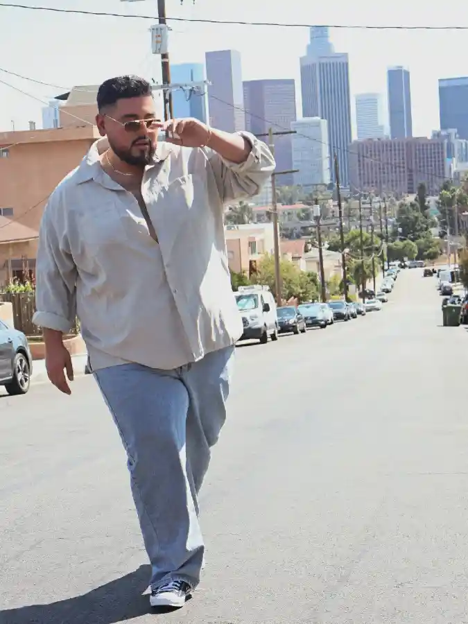 Oversized Linen Shacket Combo
