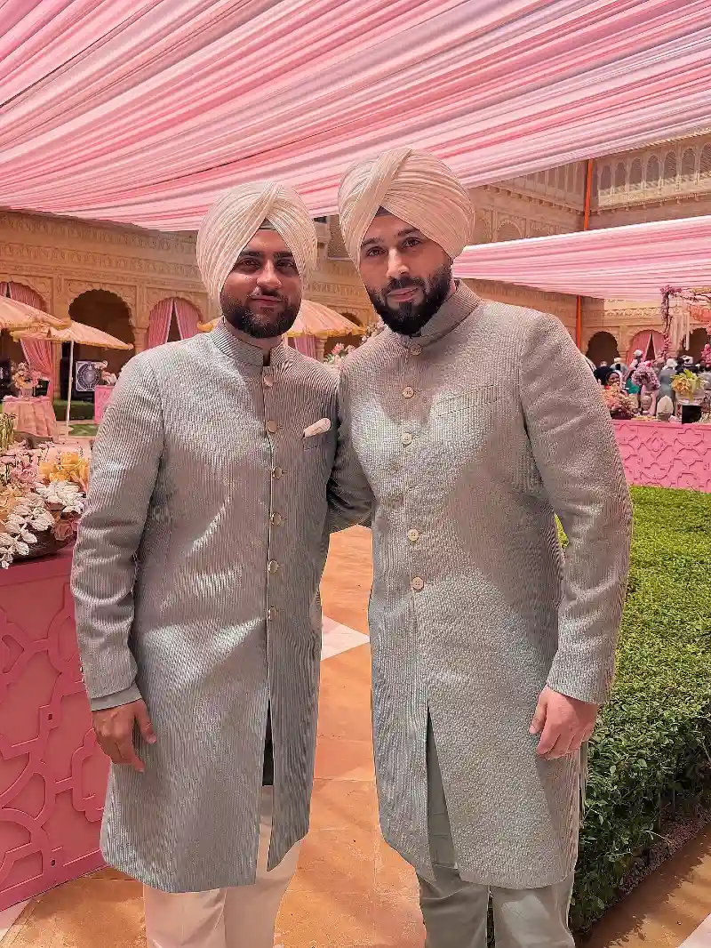 Pastel Sherwani Suit