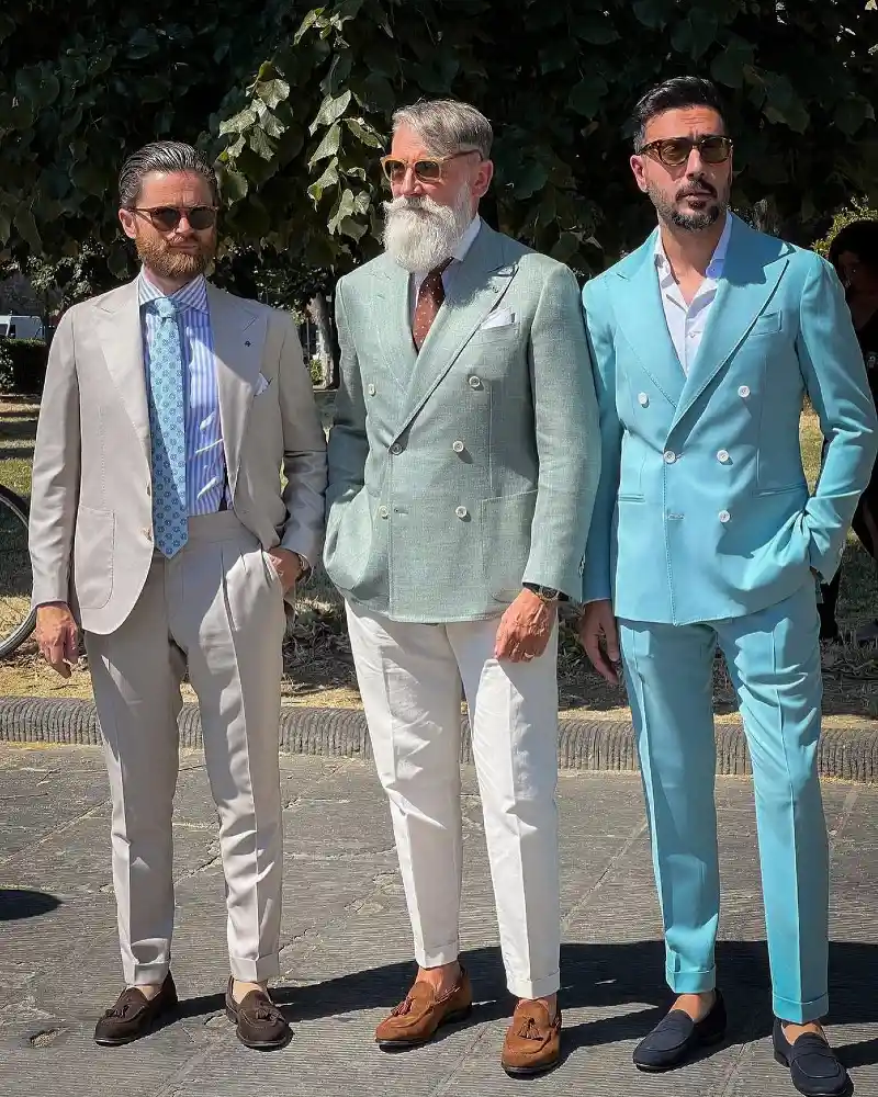 Pastel Sport Coats and Tailored Trousers