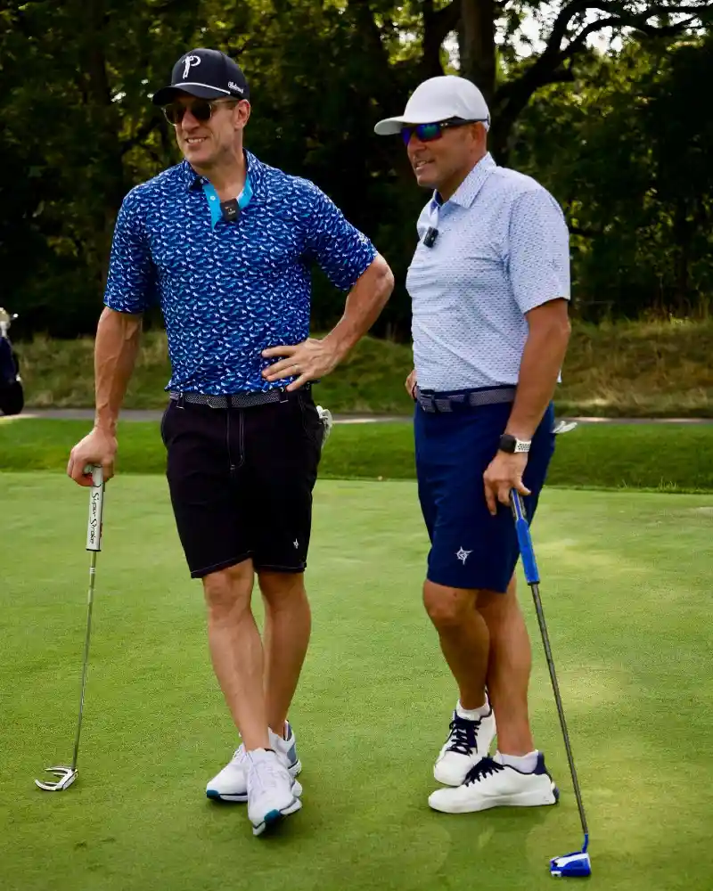Patterned Polos and Tailored Shorts
