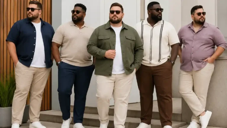 Plus Size Men Fashion Trends in 2026 You Need to Know About Right Now