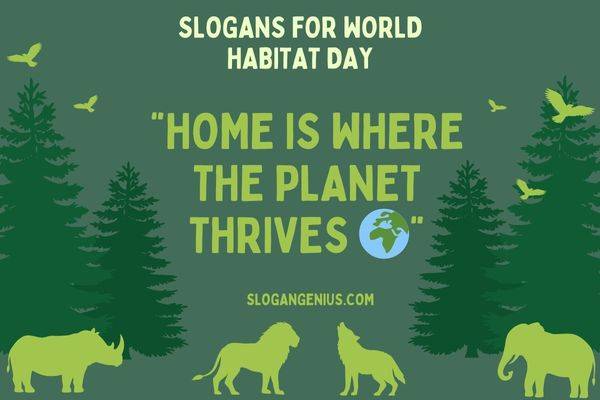 Popular Slogans for World Habitat Day