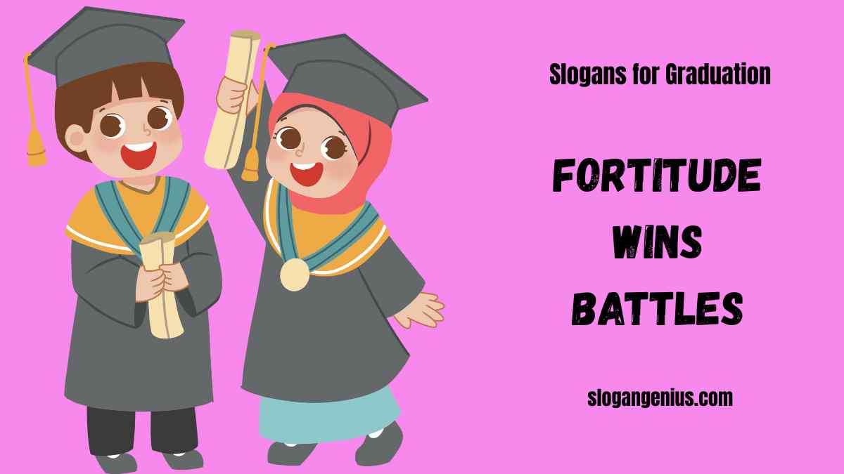 Powerful Slogans for Graduation