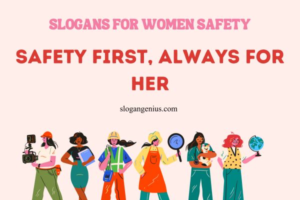 Powerful Taglines for Women Protection