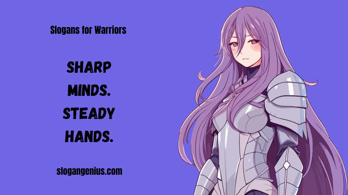 Professional Slogans for Warriors